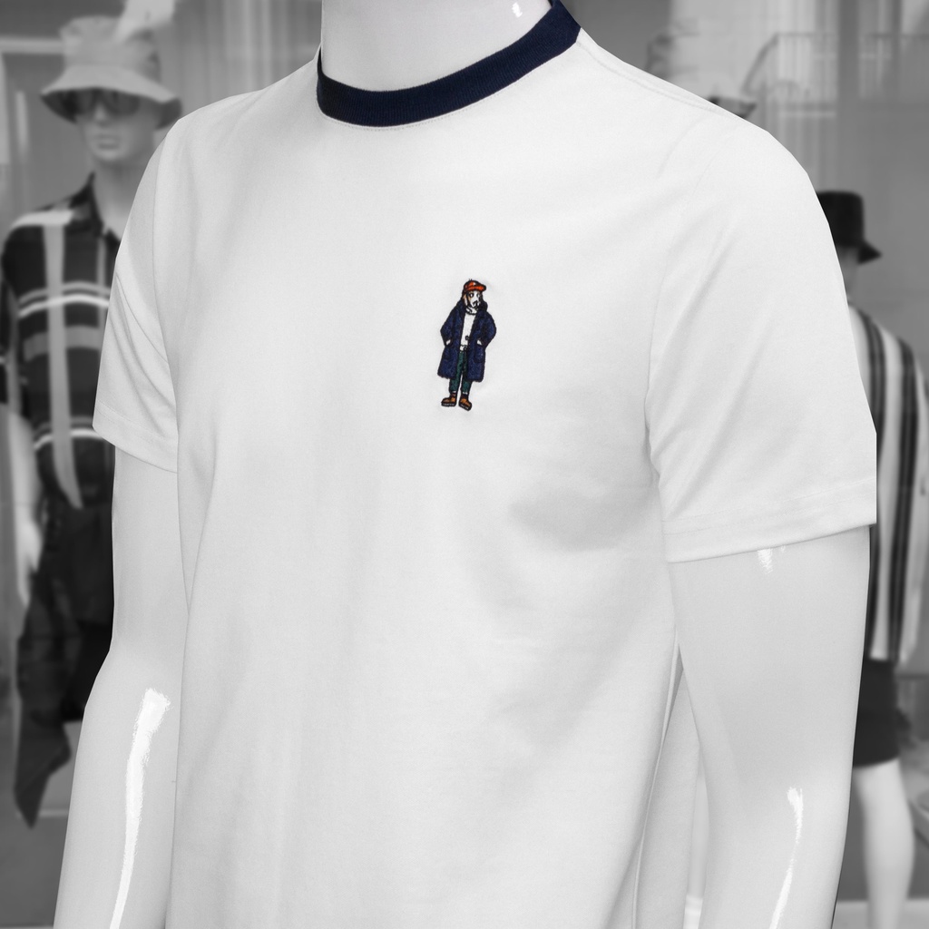 Áo thun nam cổ tròn SIGNA TEE, thêu hình trẻ trung, năng động - TEEMAN | BigBuy360 - bigbuy360.vn