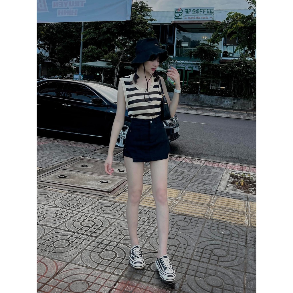Quần Giả Váy Kaki Co Dãn HOT - BT Fashion