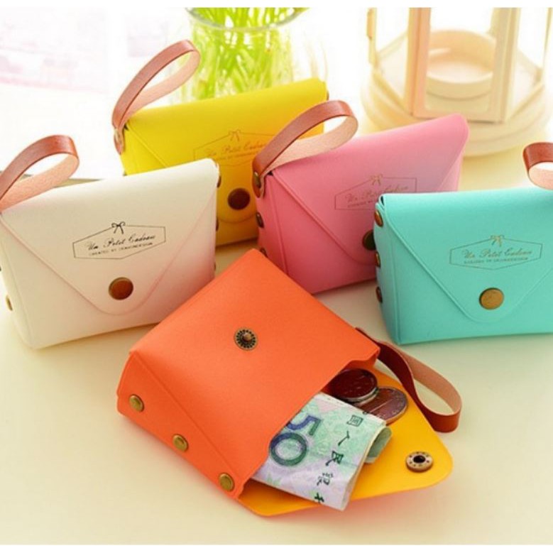 Ví nữ mini mầu sắc tươi sáng Clovershop | BigBuy360 - bigbuy360.vn