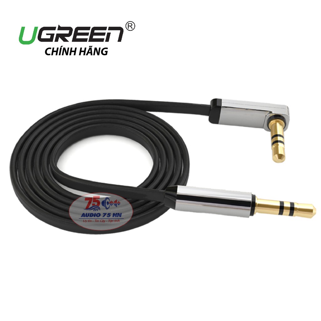 [CHÍNH HÃNG] Cáp Audio 3.5mm dẹt Ugreen AV119 hàng chính hãng nhiều kích thước