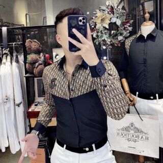 Áo sơ mi nam chất lụa cao cấp