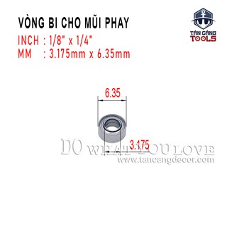 Vòng Bi Mũi Phay Arden ( Nhiều Kích Thước )