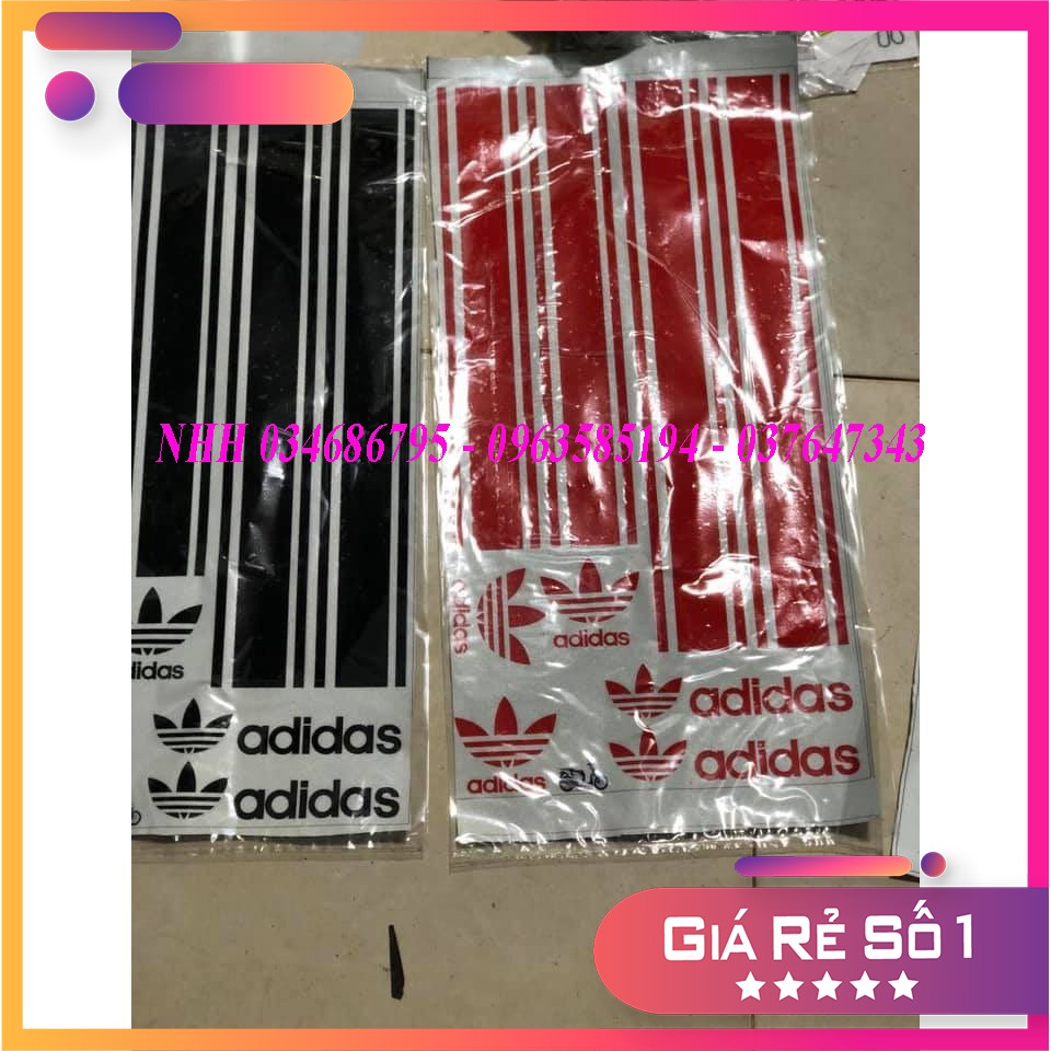 Tem Adidas Trang Trí Cho SH - Keo 3M