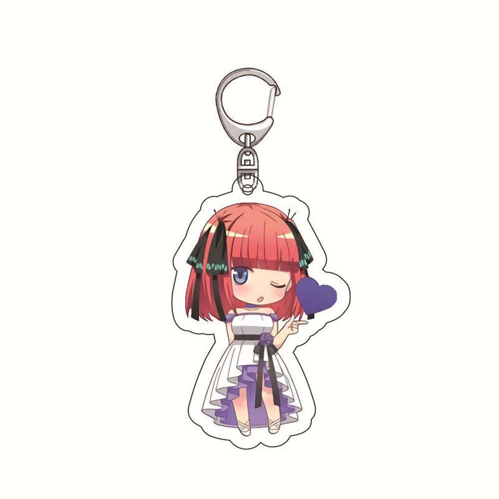 Móc Chìa Khóa Hình Nhân Vật Yotsuba Itsuki Gotoubun No Hanayome Hoạt Hình Anime The Quintessential Quintuplets AVALENTINE