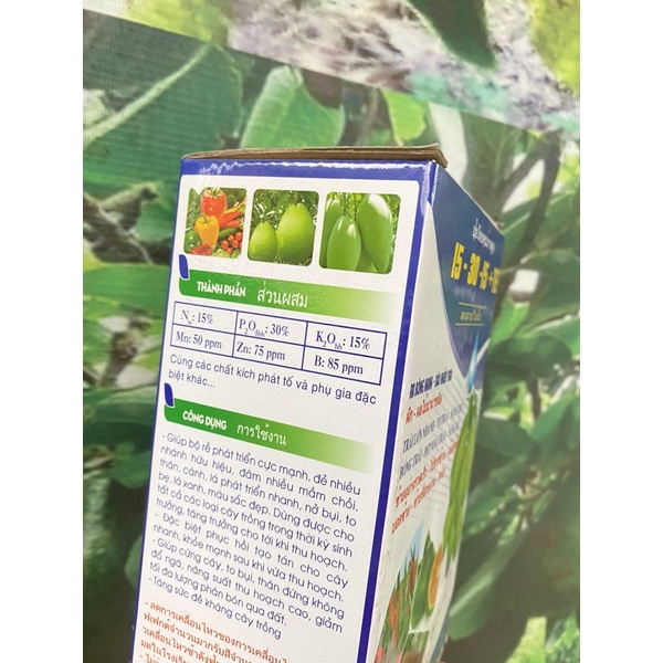 Miracle Gro 15-30-15+TE, 500g, Phân bón lá kích ra hoa lan, hoa hồng, đậu trái cao