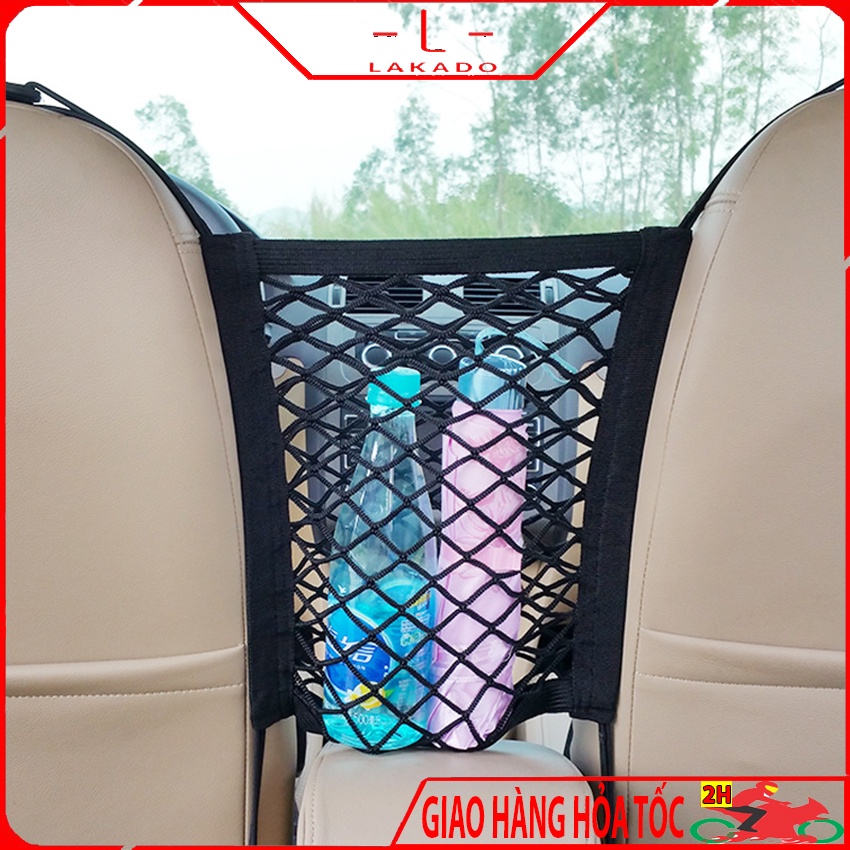 Túi lưới đựng đồ dùng giữa 2 ghế xe hơi -túi - túi đựng đồ - túi lưới đựng đồ - túi lưới đựng đồ trên xe hơi - túi lưới
