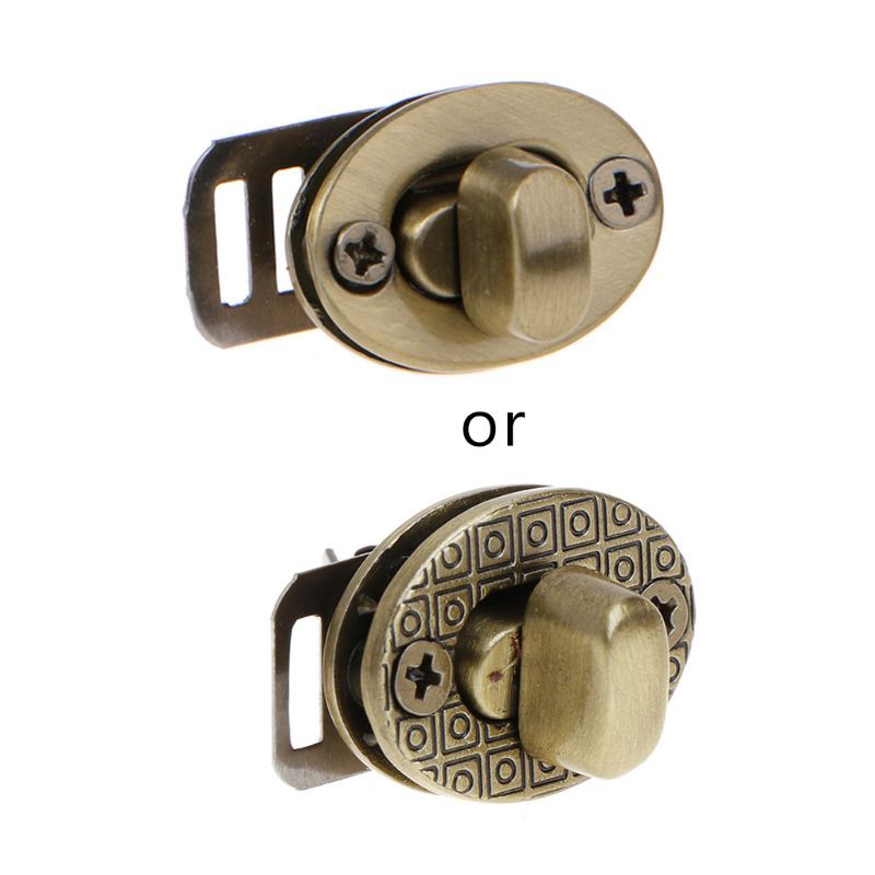 Khóa túi xách kim loại hình Oval thời trang cho nữ