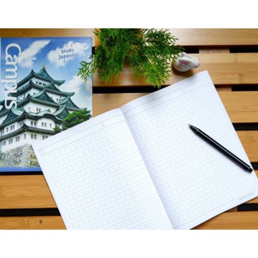 5 quyểnVở học tiếng Nhật, sách học tiếng Nhật, Tập học tiếng Nhật, vở tiếng Nhật Campus ( bìa ngẫu nhiên) - Loki Home
