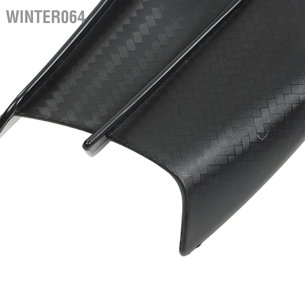 1 cặp Cánh gió xe máy Phong cách sợi carbon khí động học cho NINJA400 NINJA250 Z900 Z1000 Winter064