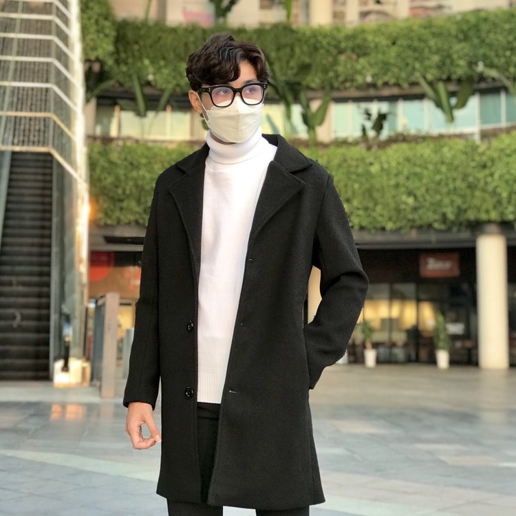 Áo Khoác Dạ Trơn Mangto Style Hàn Quốc Lịch Lãm Và Sang Trọng 2022