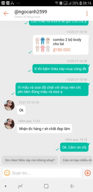 body nỉ, nhưng cho bé xuất xịn