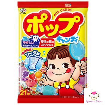 [SIÊU HOT] Kẹo que mút Milky FUJIYA gói 190g gồm 21 que - Nhật Bản