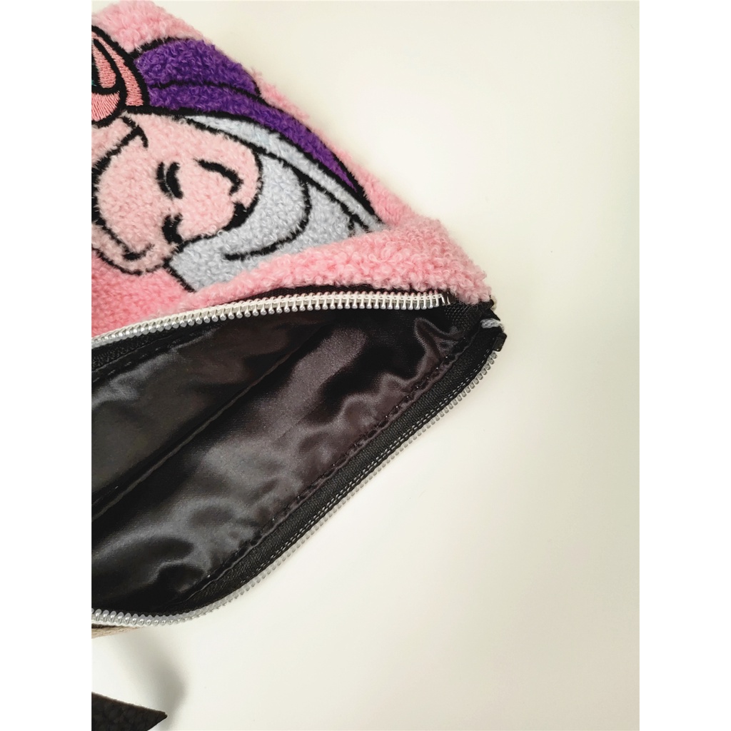 Túi Vải Bông Đựng Điện Thoại / Mỹ Phẩm Thêu Hoạt Hình Oyster Kiểu Nhật Bản Dễ Thương