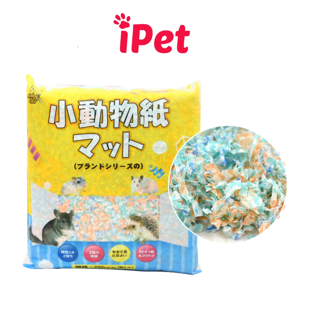 [Dùng Thử] Giấy Lót Chuồng Happy Chuyên Dụng Cho Hamster, Sóc Nhím Túi 50g - iPet Shop