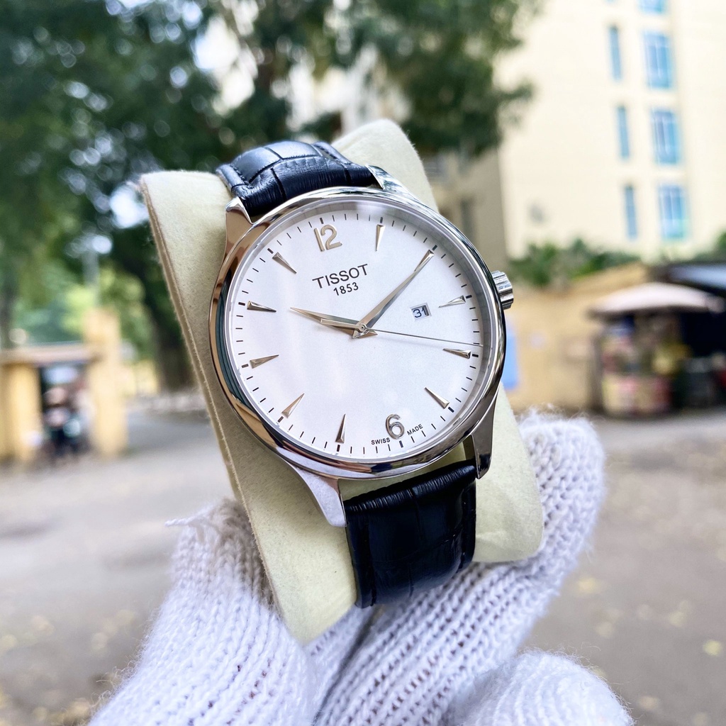 Đồng Hồ NAM T045TT Chống Xước, Chống Nước TUYỆT ĐỐI - TẶNG 1 Vòng Đá tỳ Hưu + 2 pin AG4