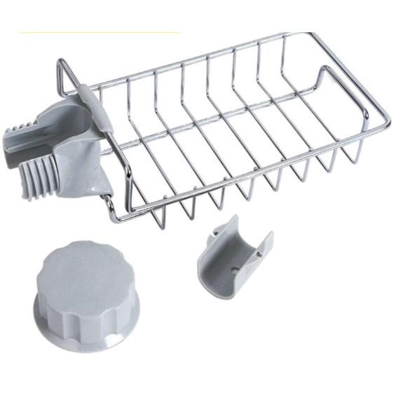 Kệ Đựng Đồ Rửa Chén Inox Gắn Vòi Tiện Lợi