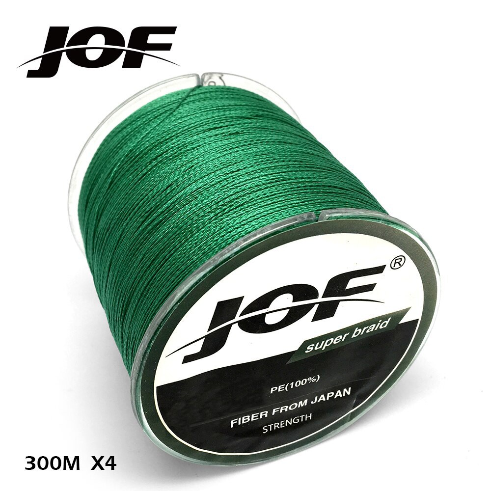 Cuộn Dây Câu Cá Bện 4 Sợi PE Siêu Chắc Dài 300M