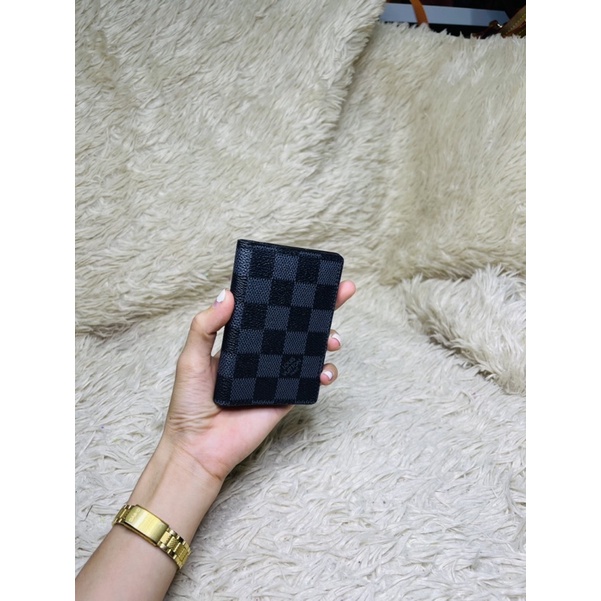 ‼️Rẻ Nhất Shopee‼️ Ví để thẻ cam kết da thật, có cốt