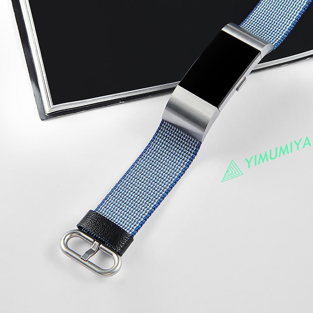 Dây Đeo Nylon Cho Đồng Hồ Thông Minh Fitbit Charge 2