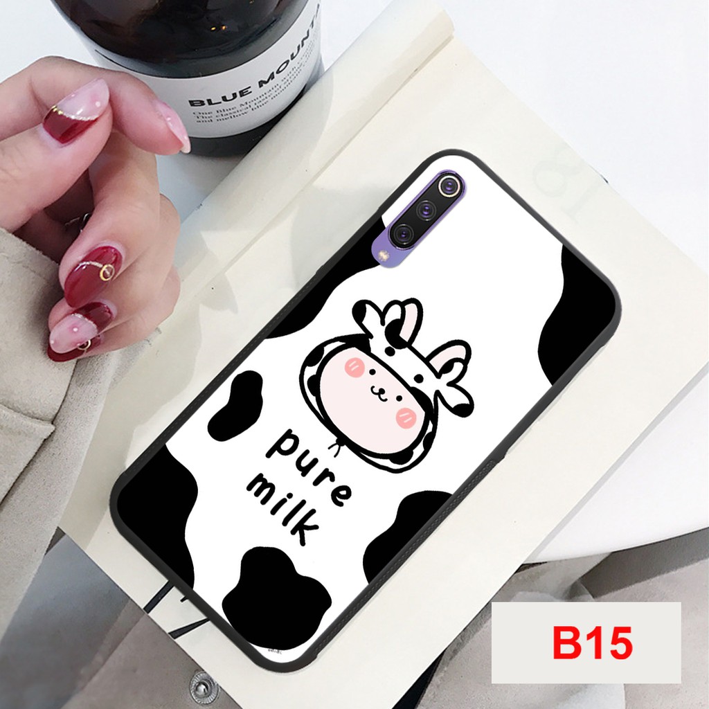 [HOT] ỐP LƯNG XIAOMI MI 9/ MI 9 SE IN HỌA TIẾT BÒ SỮA NHIỀU MẪU BÒ HOT CAM KẾT BỀN ĐẸP