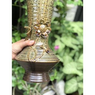 Bình hoa gốm sứ Bát tràng 19