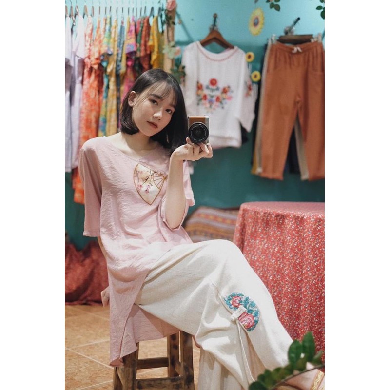 Quần váy đũi ống rộng | BigBuy360 - bigbuy360.vn