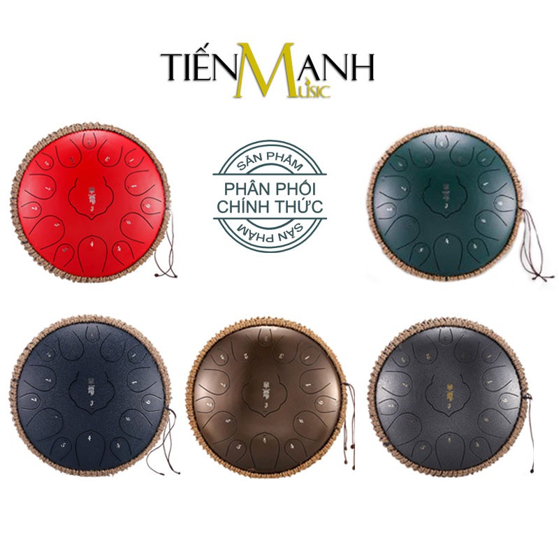 Trống Tank Huashu 15 và 13 Tone TD15 và TG13 (Steel Tongue Drum Lưỡi Thép Không Linh - Tiến Mạnh Music Phân Phối)