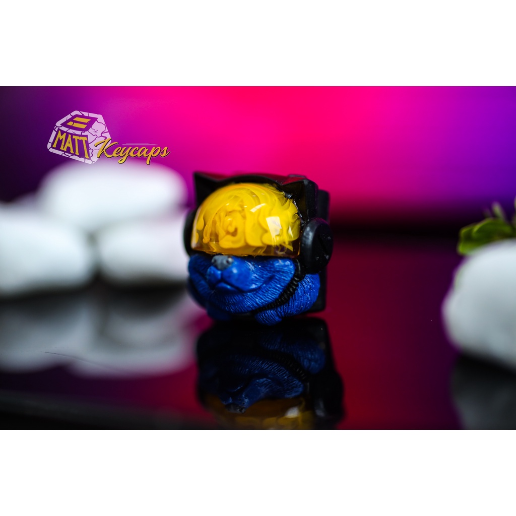 Sirius Keycaps - Vàng Xanh - Artisan Keycaps - Nút bàn phím cơ - Trang trí bàn phím cơ Sirius