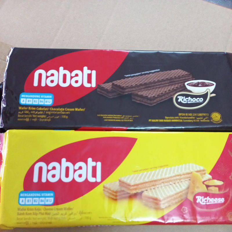 Bánh Nabati phomai, socola