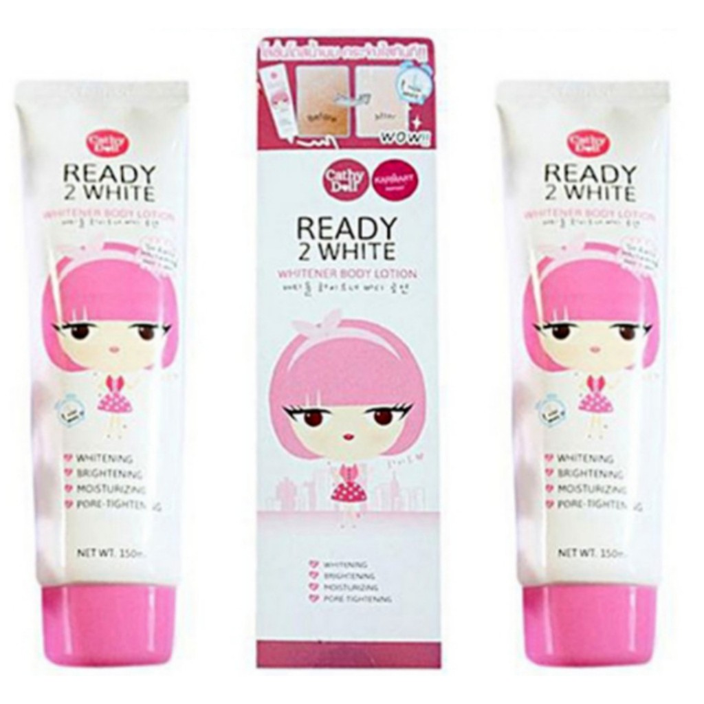 Sữa dưỡng thể trắng da Cathy Doll Ready 2 White