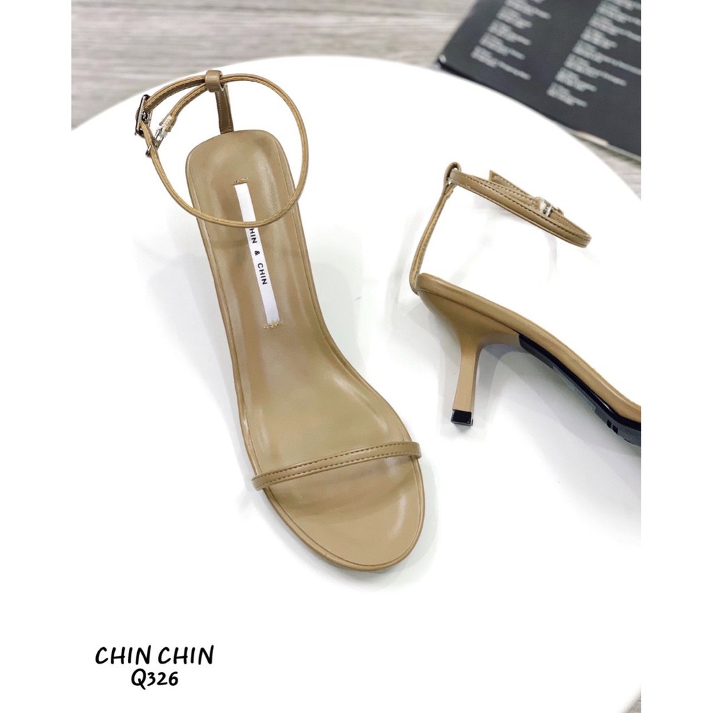 GIÀY SANDAL CHIN CHIN QUAI MẢNH ÊM CHÂN CAO 7 CM HÀNG VNXK