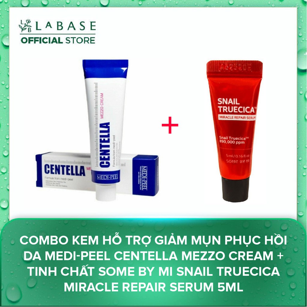 [Mã SKAMSALE8 giảm 10% đơn 200K] Kem hỗ trợ giảm mụn Phục hồi da Medi-Peel Centella Mezzo Cream