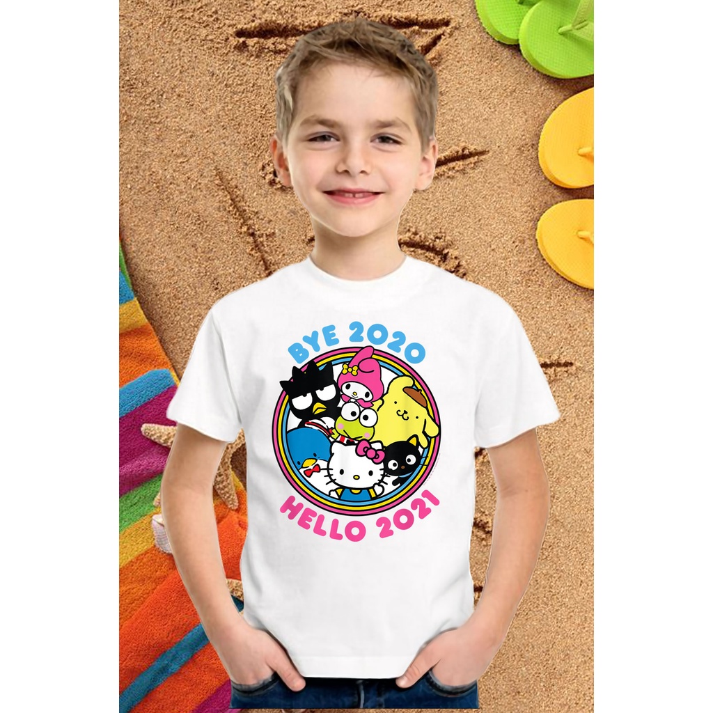 ÁO PHÔNG NỮ HELLO KITTY IN HÌNH HOẠT HÌNH KHÔNG AI CÓ GIÁ RẺ CỰC SHOCK CÓ ĐỦ SIZE - 43