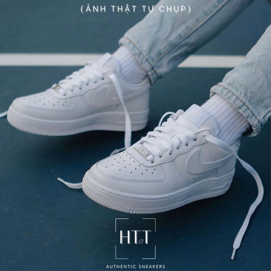 Giày Air Force 1 All White Chính Hãng, hàng auth tuồn/ trưng bày/ outlet/ VNXK