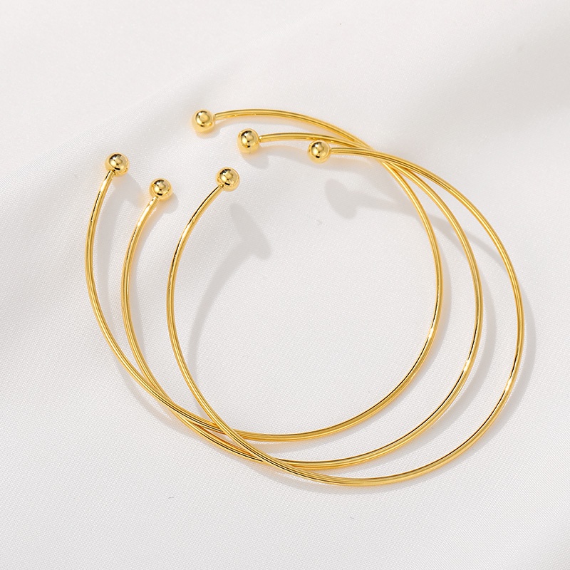 Vòng Đeo Tay Bằng Đồng 14K Cao Cấp Nhiều Màu Sắc Bắt Mắt