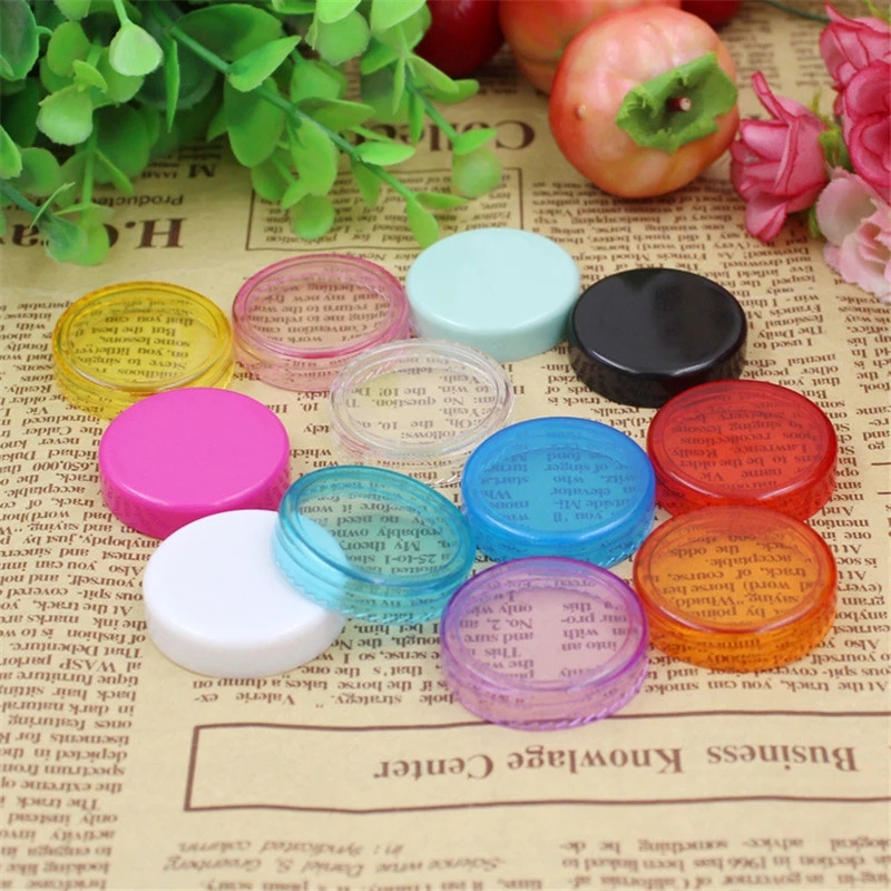 [Hàng mới về] Hộp Đựng Kem Trang Điểm Mini Chất Liệu Nhựa Tiện Lợi