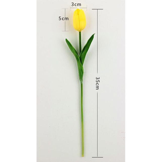 Cành hoa tulip giả dùng trang trí nhà cửa TM250