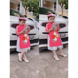 Áo dài cách tân cho bé gái