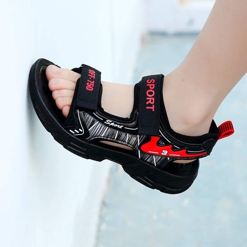 Sandal bé trai SPORT MEDIGEN ST57 quai hậu đi học đi chơi cho bé 4-12 tuổi