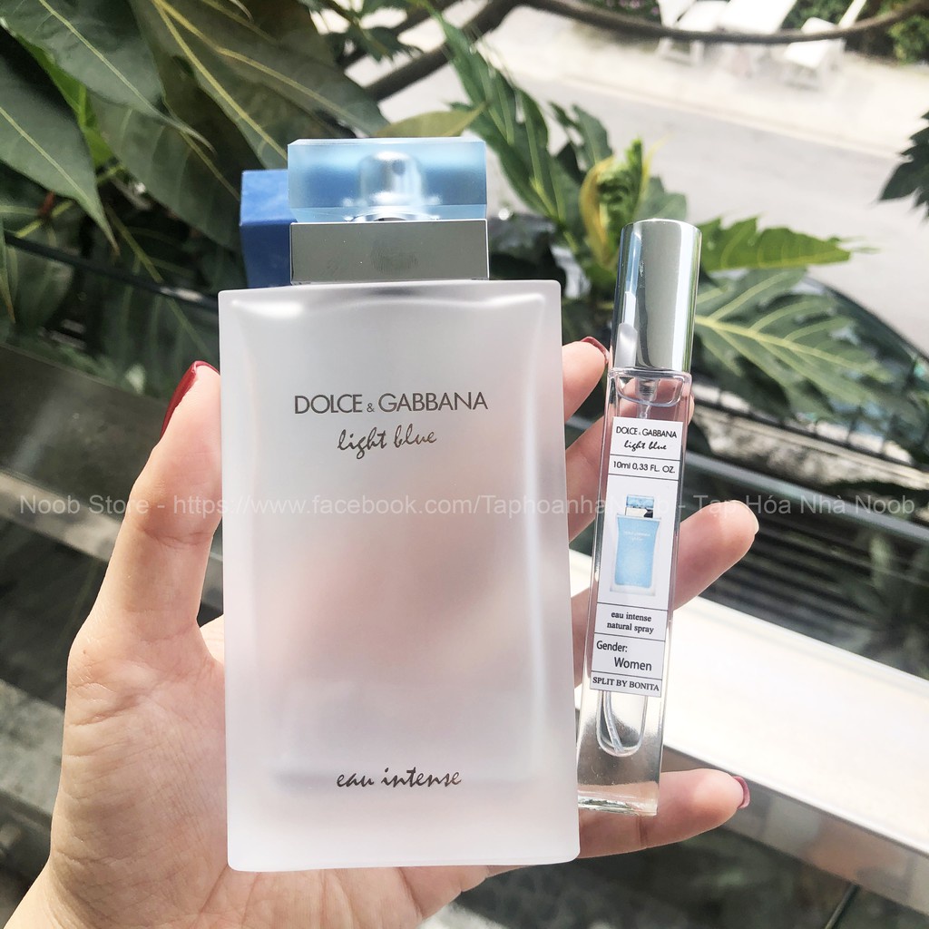 Nước Hoa Nữ DG Light BIue 100ml Lưu Hương 12h Hương Thơm Sang Trọng, Nữ Tính Tươi Mát