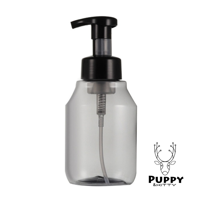 Bình Tạo Bọt Sữa Rửa Mặt Hình Oval Dạng Nhấn 350ML