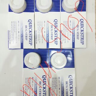 Combo 5 que qickstrip thử thai