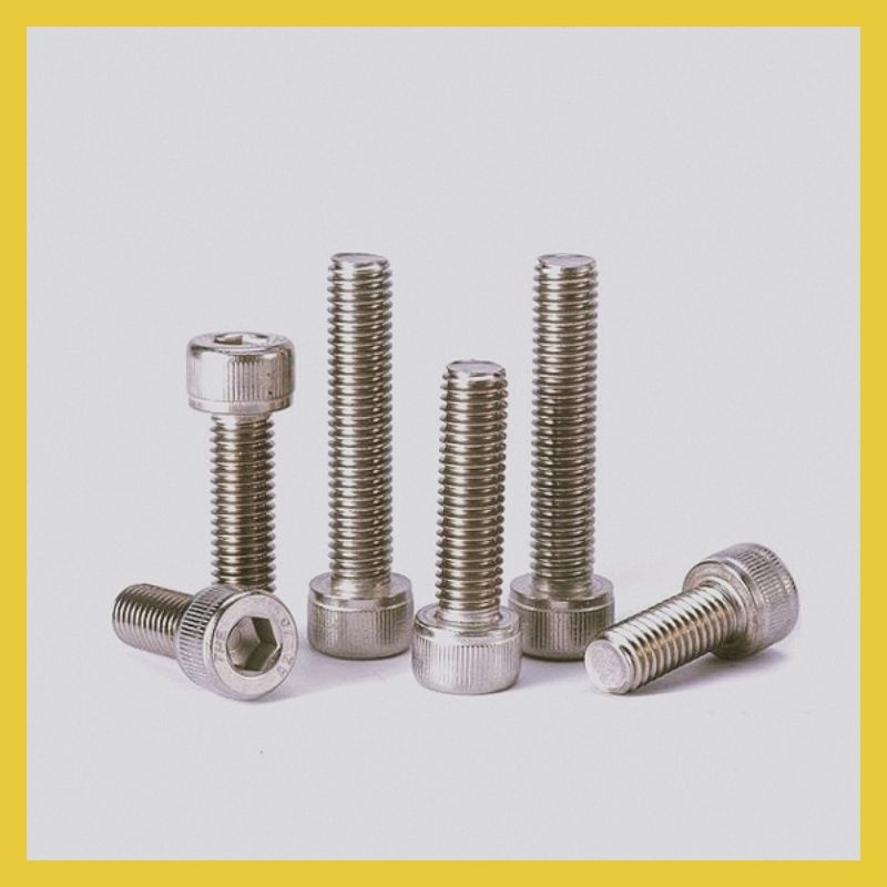 Ốc  lục giác inox M3  đầu trụ - quy cách 1 gói 10 con