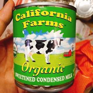 Sữa đặc hữu cơ California Farms date 2022