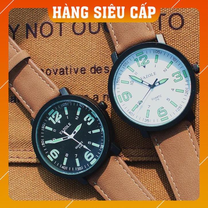 Đồng hồ nam Yazole 319 Dạ quang phong cách nam tính, mạnh mẽ