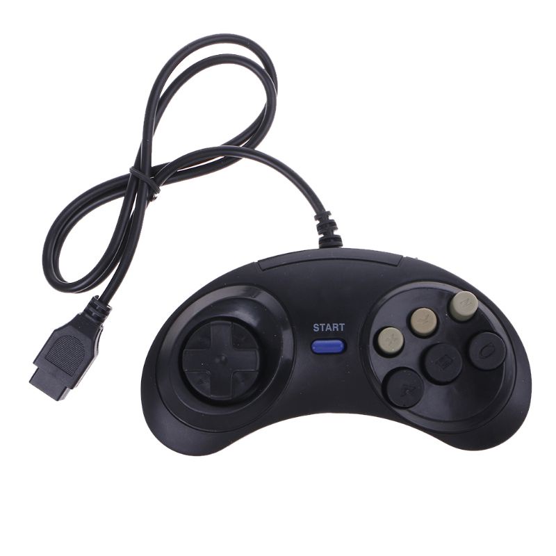 Tay CầM ĐiềU KhiểN Star 6 NúT BấM Cho Ổ ĐĩA Megadrive MD Genesi