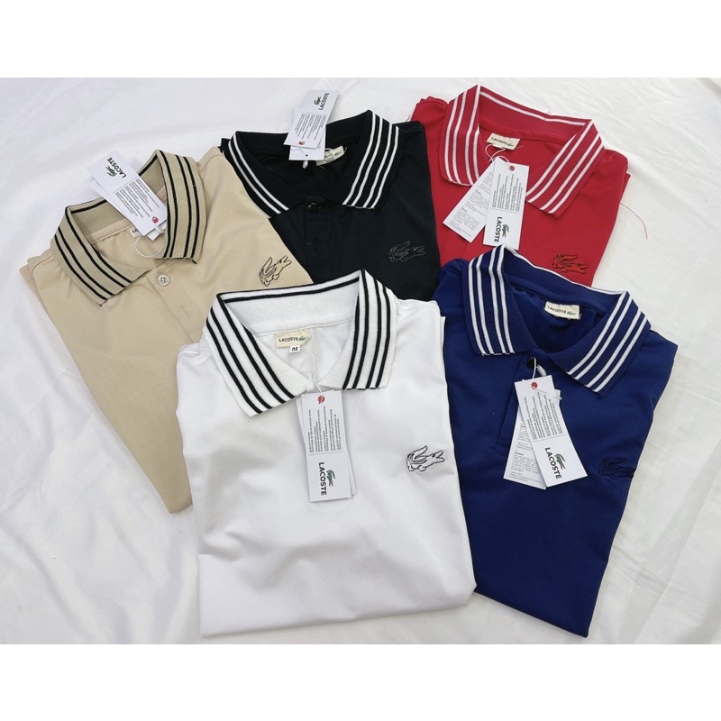 áo polo nam cổ viền hàng vnxk 5 màu