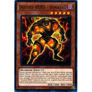 Thẻ bài Yugioh - TCG - Destiny HERO - Dynatag / LEHD-ENA10'