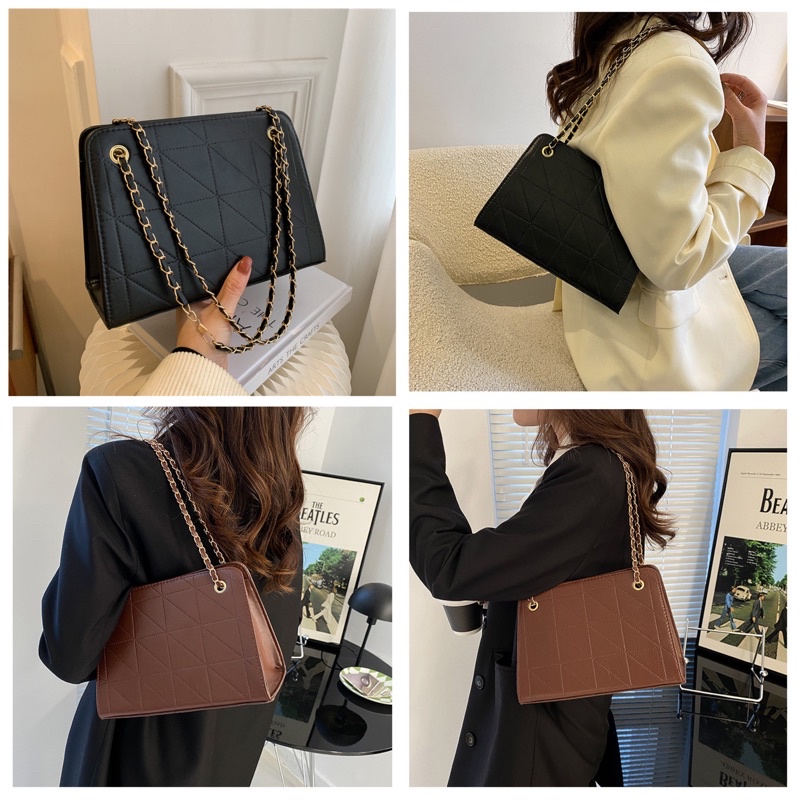 Túi xách nữ đeo vai đeo chéo kẹp nách đi chơi dạo phố - N01