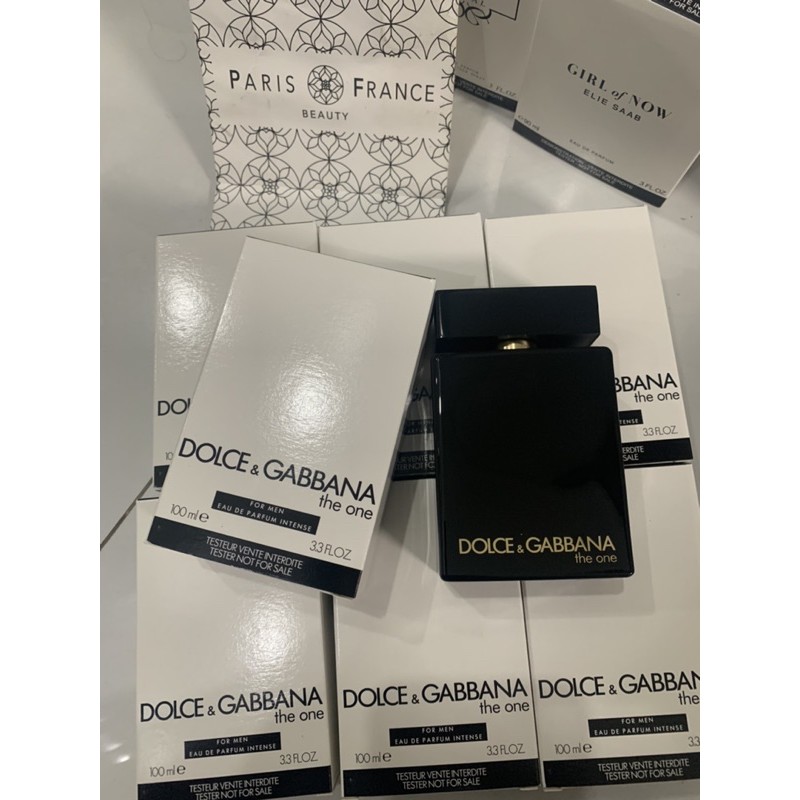 Nước hoa nam tester d&g the one for men edp intense 100ml